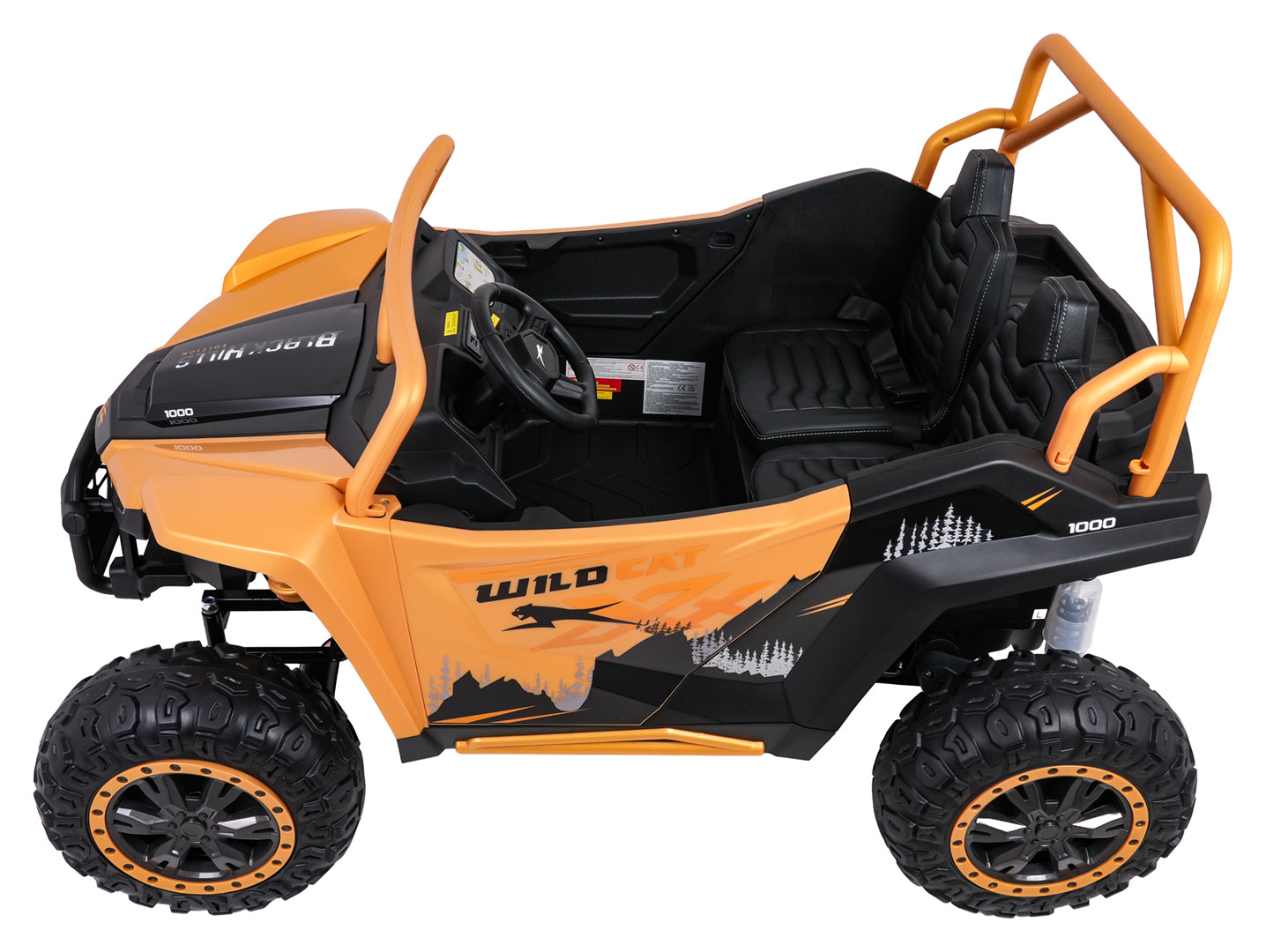 Buggy na akumulator Arctic Cat WILDCAT XX 4x4 - dvosjed - zlatni