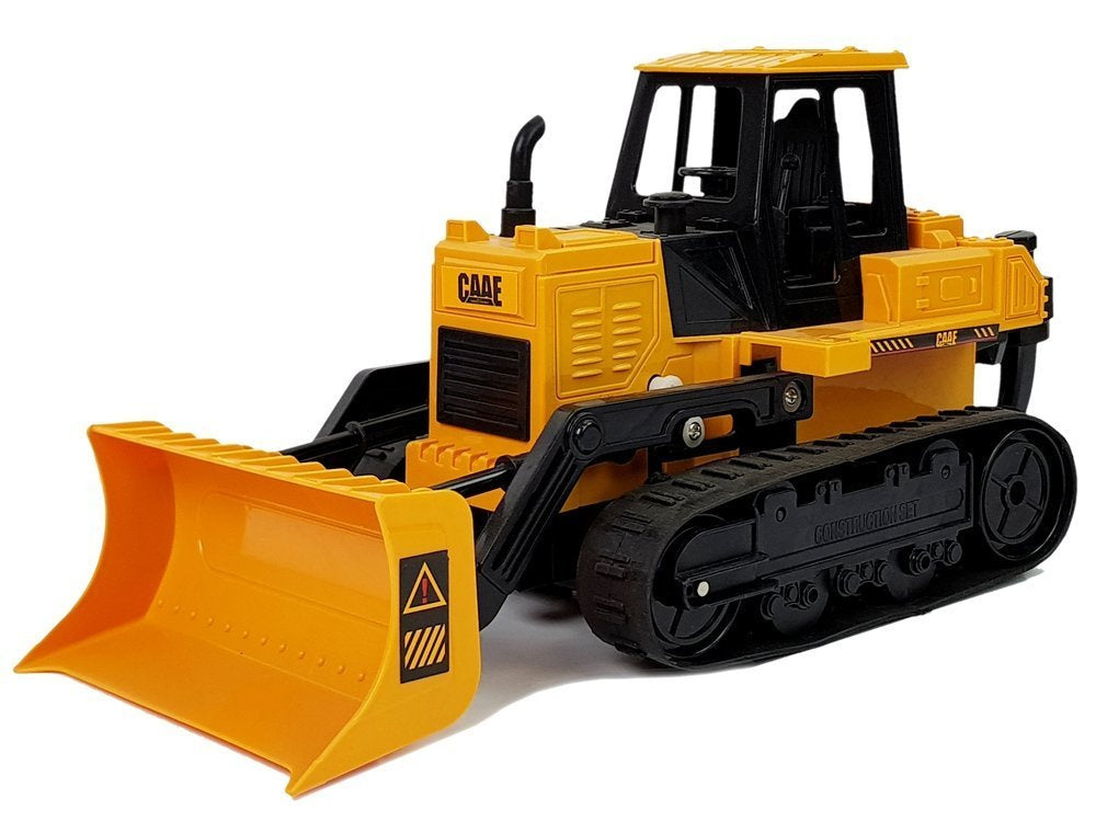Bulldožer na daljinsko upravljanje Gesture 2.4G 1:28 - žuti