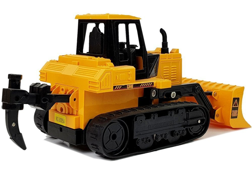 Bulldožer na daljinsko upravljanje Gesture 2.4G 1:28 - žuti