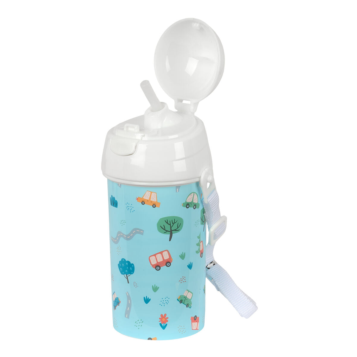 Boca vode Safta Coches Plava PVC 500 ml