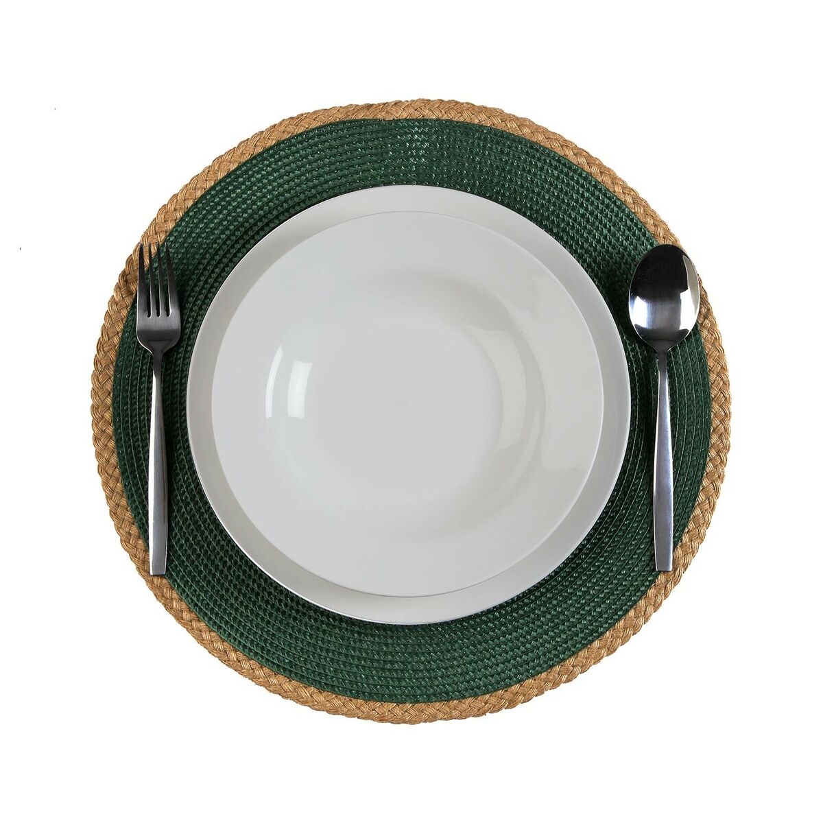 Podmetač Versa Zelena Juta polipropilen Vodeni zumbul 38 x 38 cm