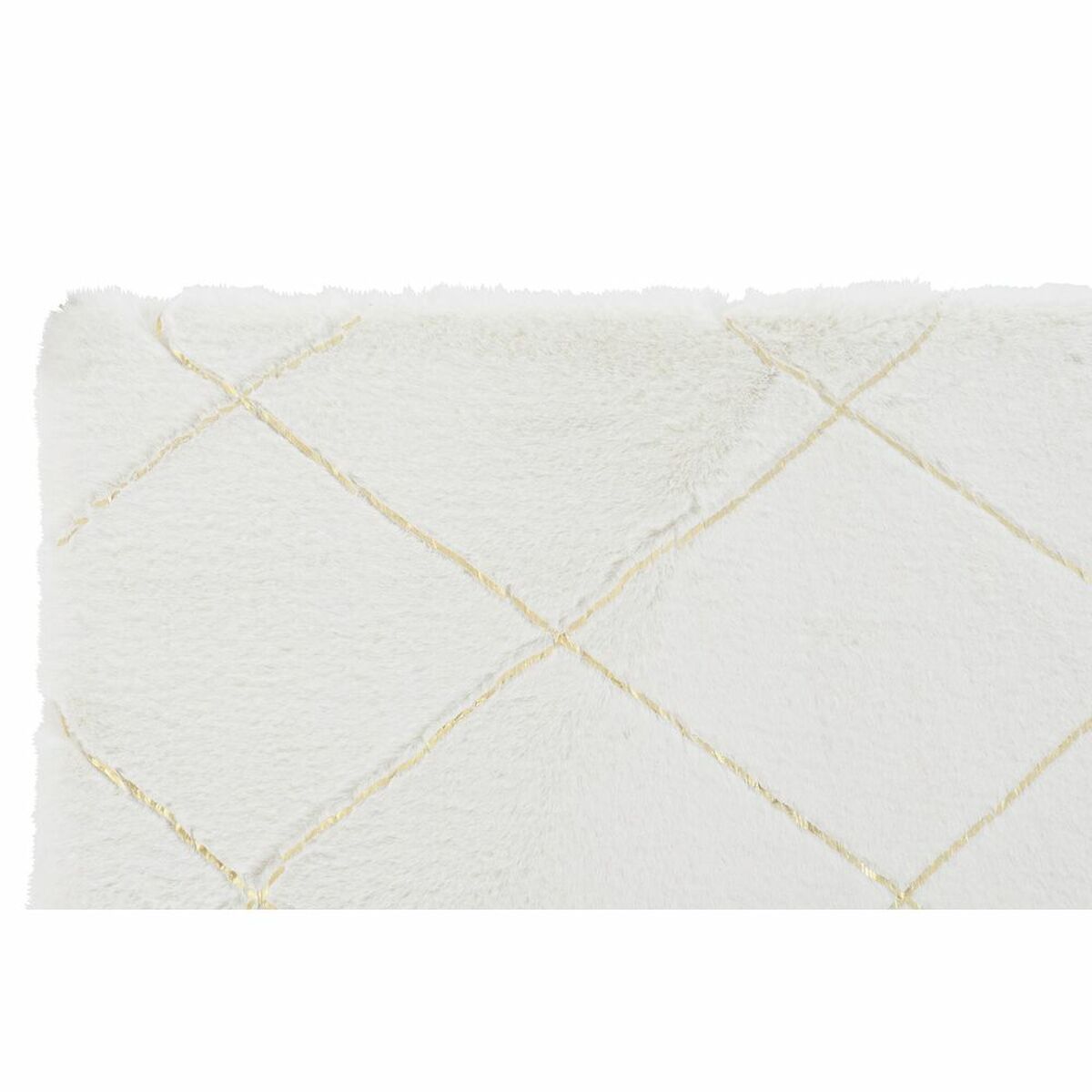 Tepih DKD Home Decor Bijela moderan (120 x 180 x 2,2 cm)