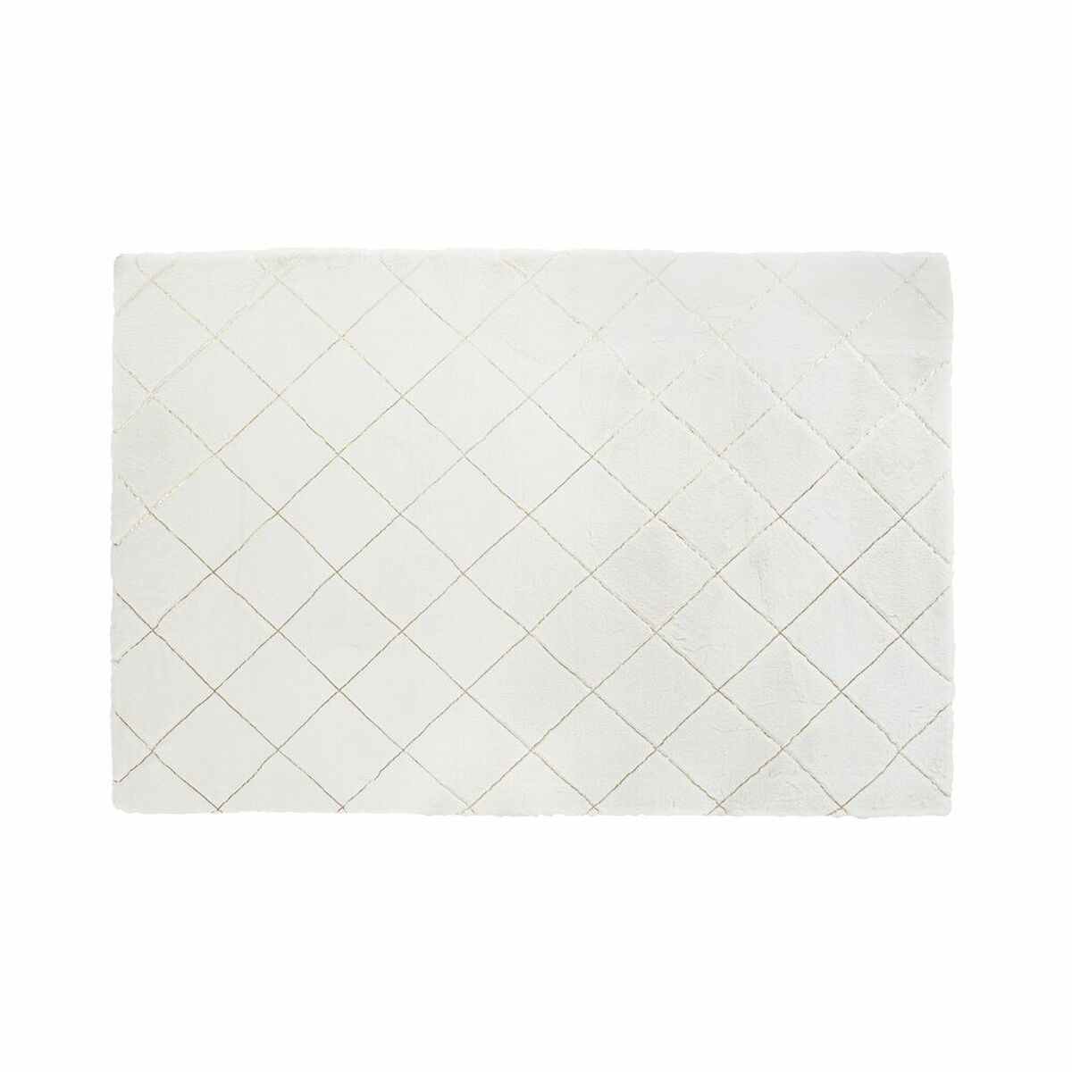 Tepih DKD Home Decor Bijela moderan (120 x 180 x 2,2 cm)