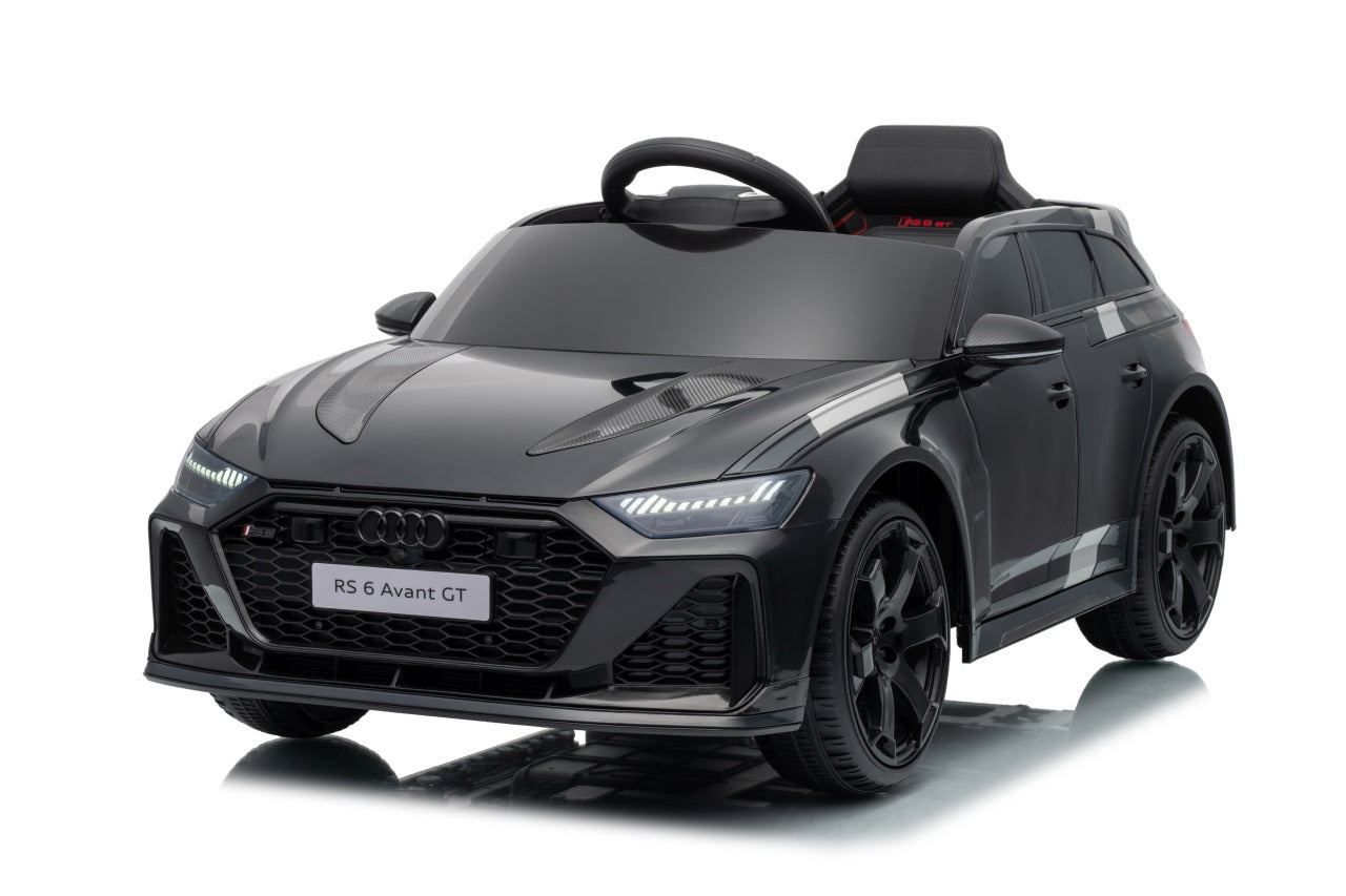 Licencirani auto na akumulator Audi RS6 Avant GT 4x4 - crni