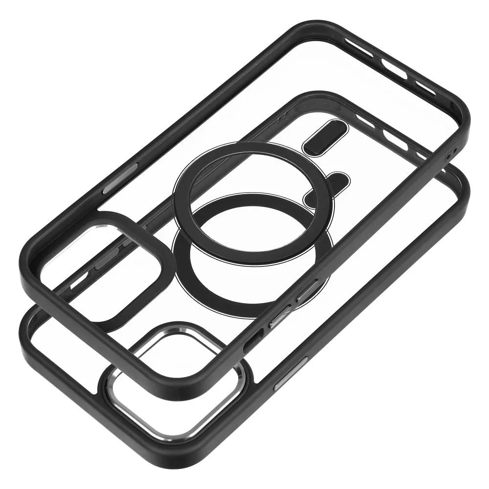 Colour Edge Mag Cover maska kompatibilna s MagSafe za IPHONE 12 PRO MAX crna