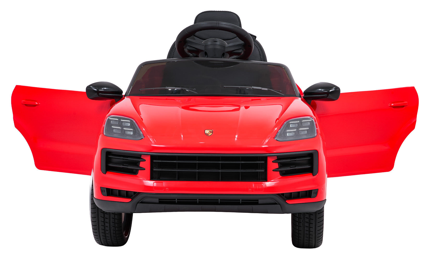 Licencirani auto na akumulator Porsche Cayenne - crveni