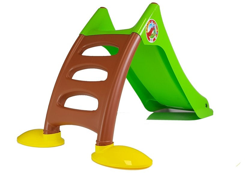 Children's slide 424 green-brown