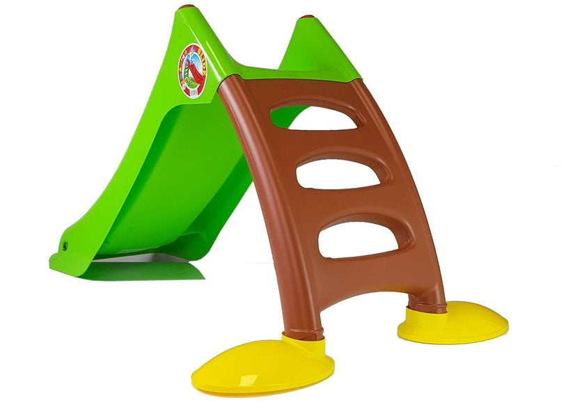 Children's slide 424 green-brown