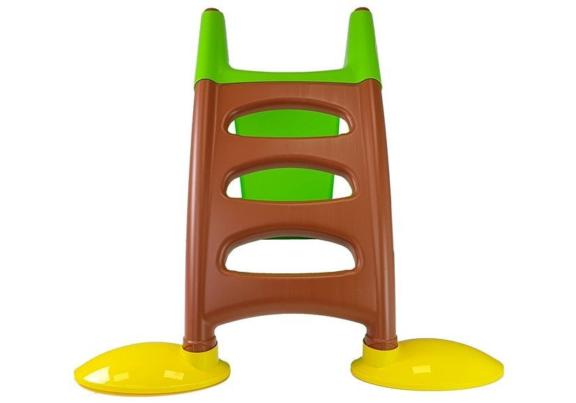 Children's slide 424 green-brown