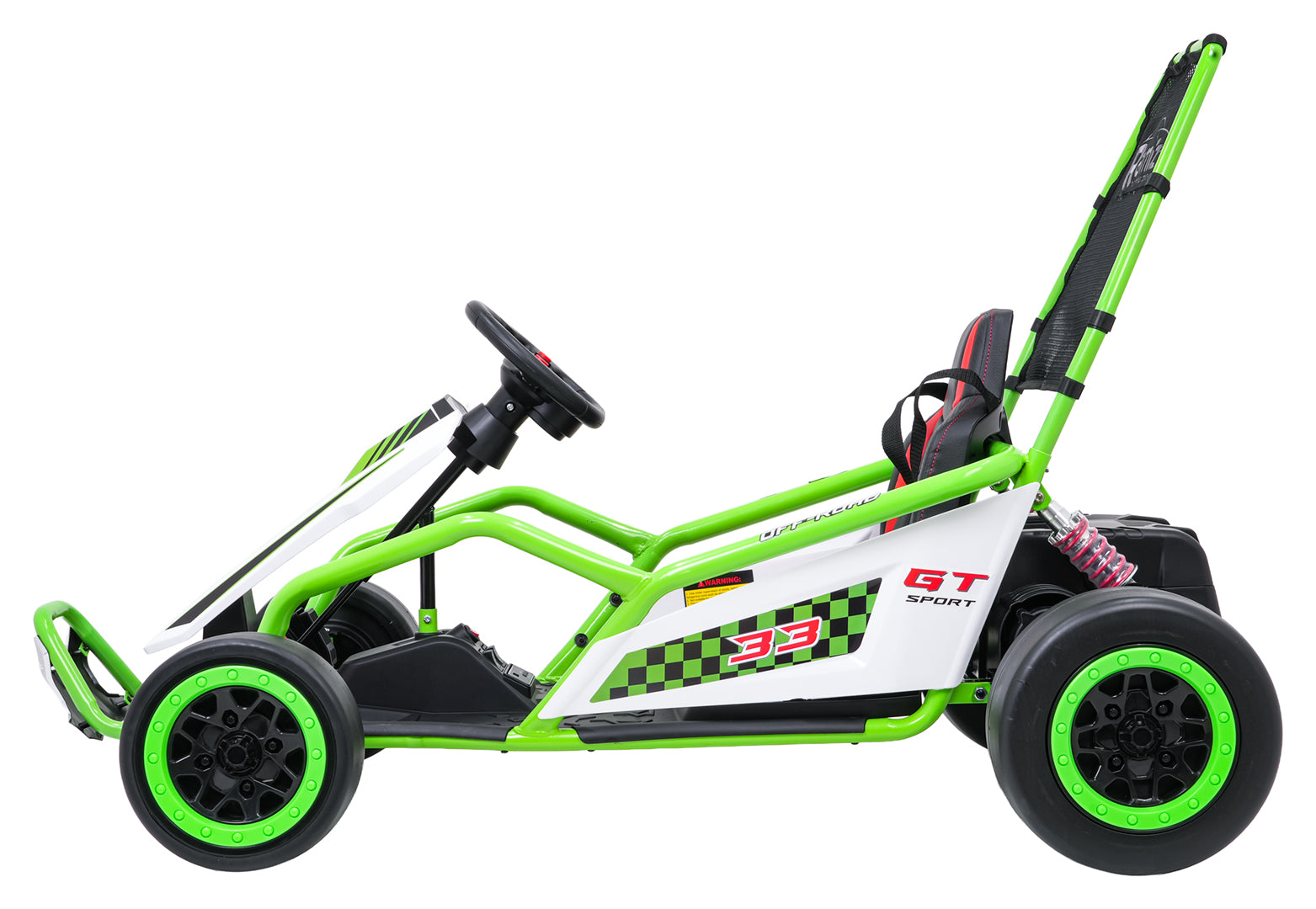 Go-Kart na akumulator TORNADO Drift - zeleni