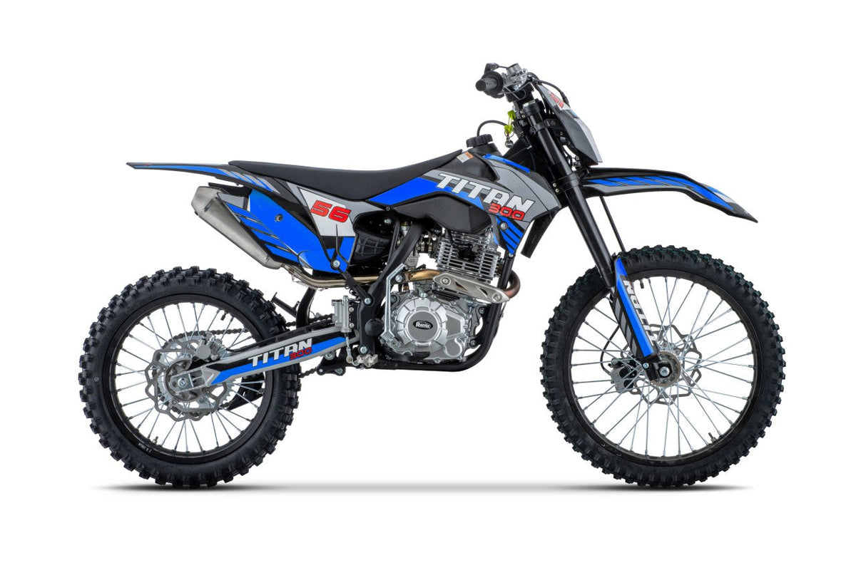 Cross motor na benzin TITAN 300cc - Plavi