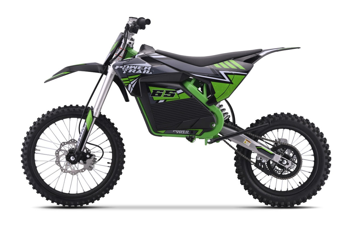 Cross motor na akumulator POWER TRAIL - zeleni