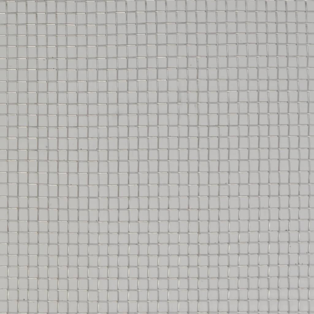 Mreža od nehrđajućeg čelika 100 x 500 cm srebrna