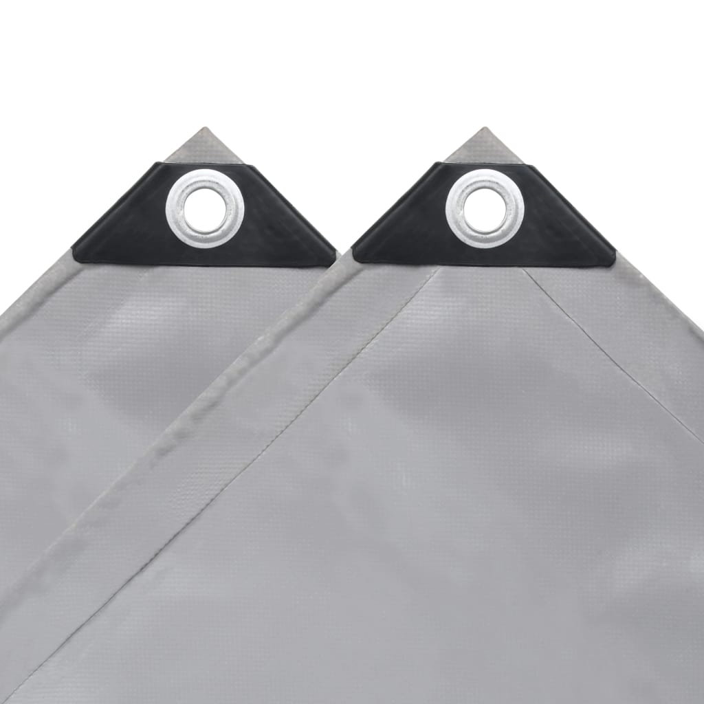 Cerada 650 g/m² 1,5 x 10 m siva