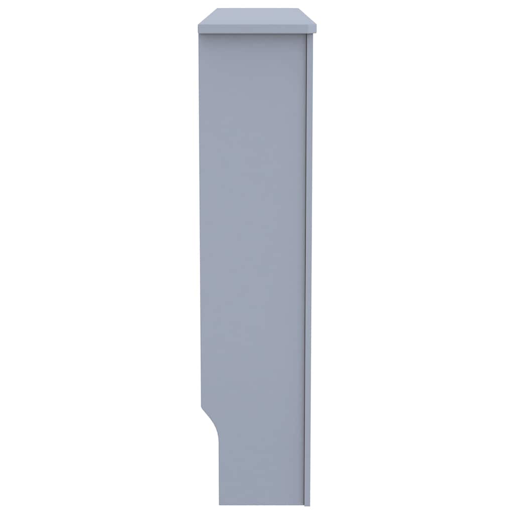 Pokrov za radijator antracit 112 x 19 x 81,5 cm MDF