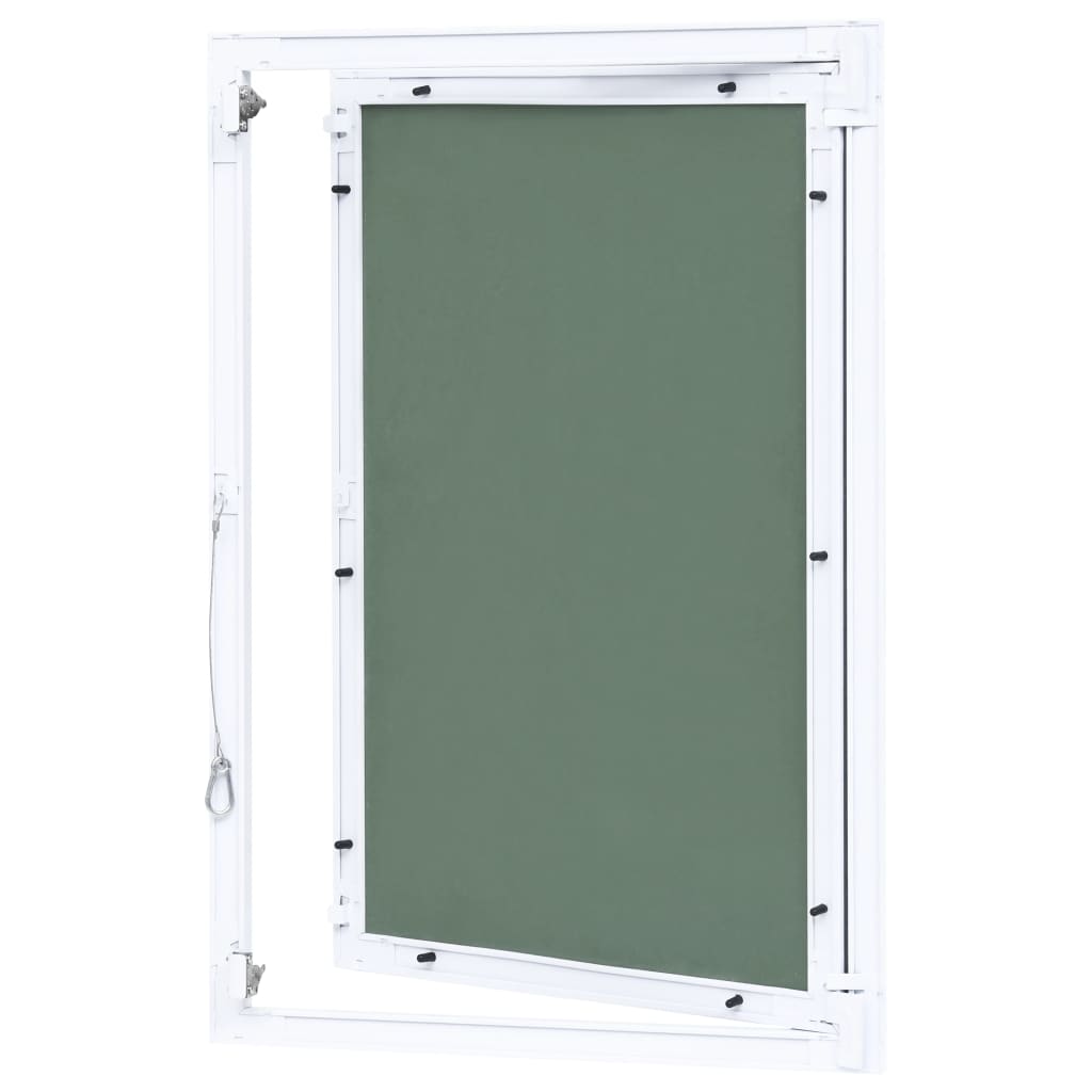Pristupna ploča s aluminijskim okvirom i knaufom 400 x 600 mm