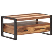 Stolić za kavu 100 x 55 x 45 cm od masivnog bagremovog drva