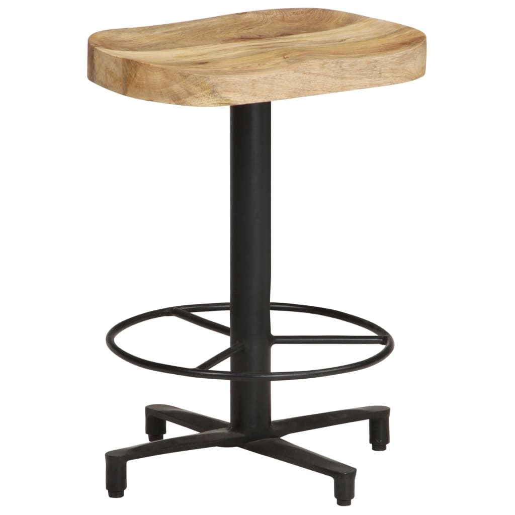 Barski stolci 2 kom 52 cm od masivnog drva manga