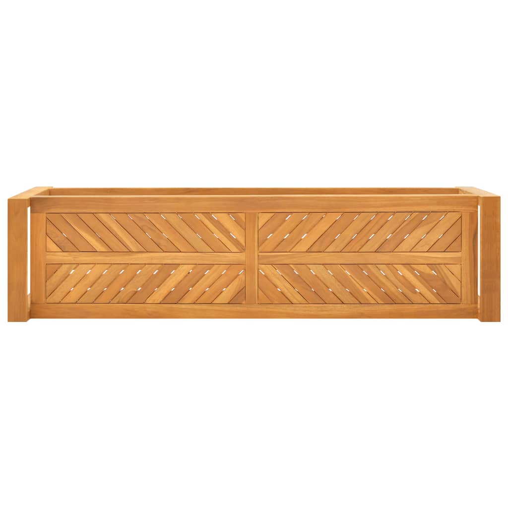 Klupa od masivne tikovine 120 cm