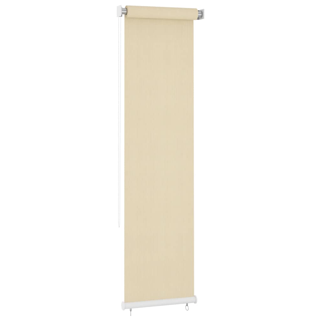 Vanjska roleta za zamračivanje krem 60 x 230 cm HDPE