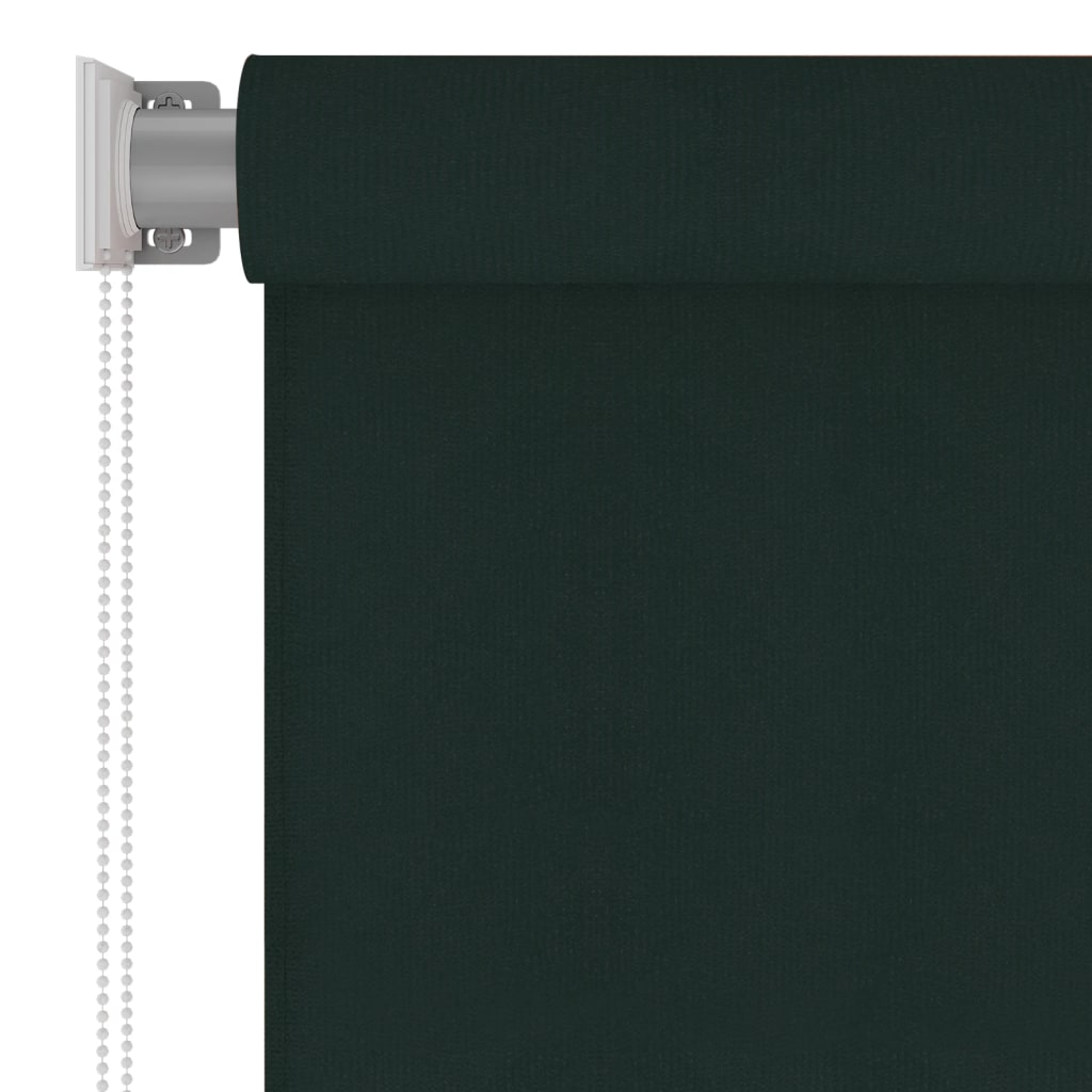 Vanjska roleta za zamračivanje 200 x 140 cm tamnozelena HDPE