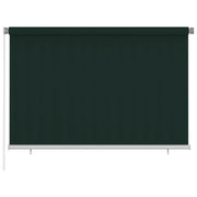 Vanjska roleta za zamračivanje 220 x 140 cm tamnozelena HDPE