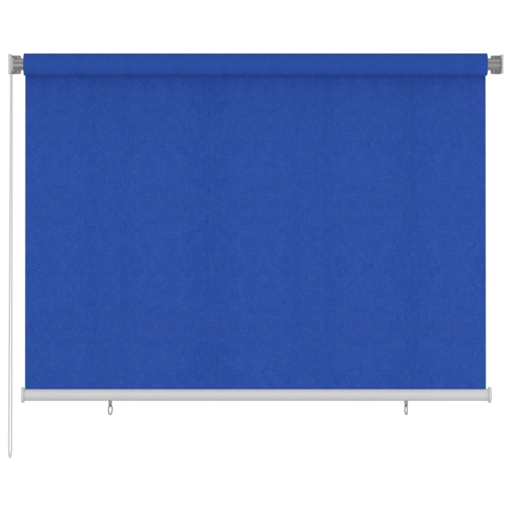 Vanjska roleta za zamračivanje 200 x 140 cm plava HDPE