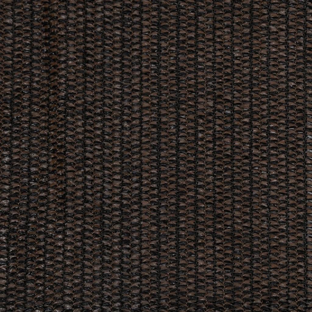 Vanjska roleta za zamračivanje 160 x 140 cm smeđa HDPE