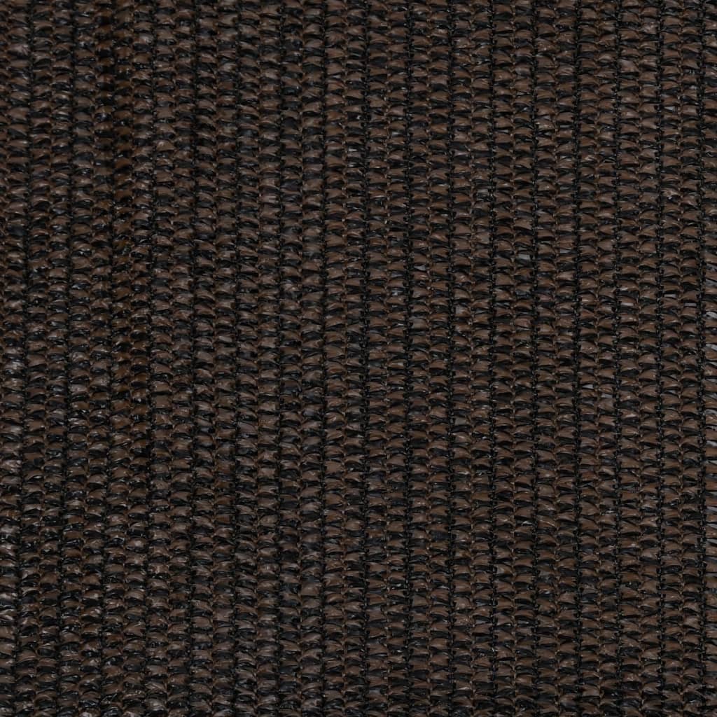 Vanjska roleta za zamračivanje 200 x 140 cm smeđa HDPE