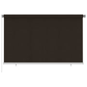 Vanjska roleta za zamračivanje 240 x 140 cm smeđa HDPE
