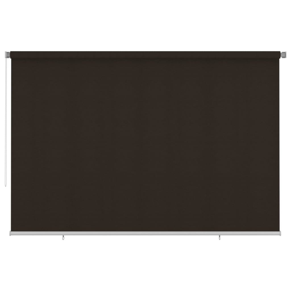 Vanjska roleta za zamračivanje 350 x 230 cm smeđa HDPE