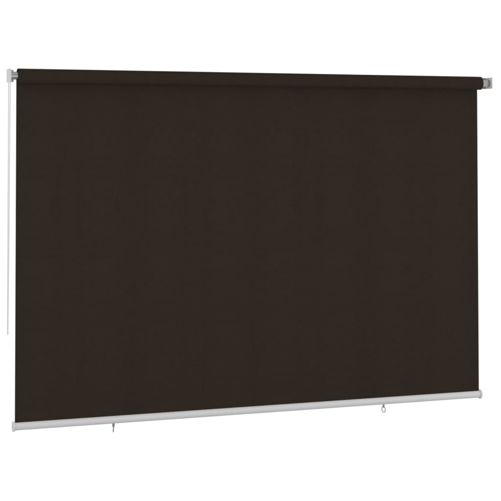 Vanjska roleta za zamračivanje 350 x 230 cm smeđa HDPE