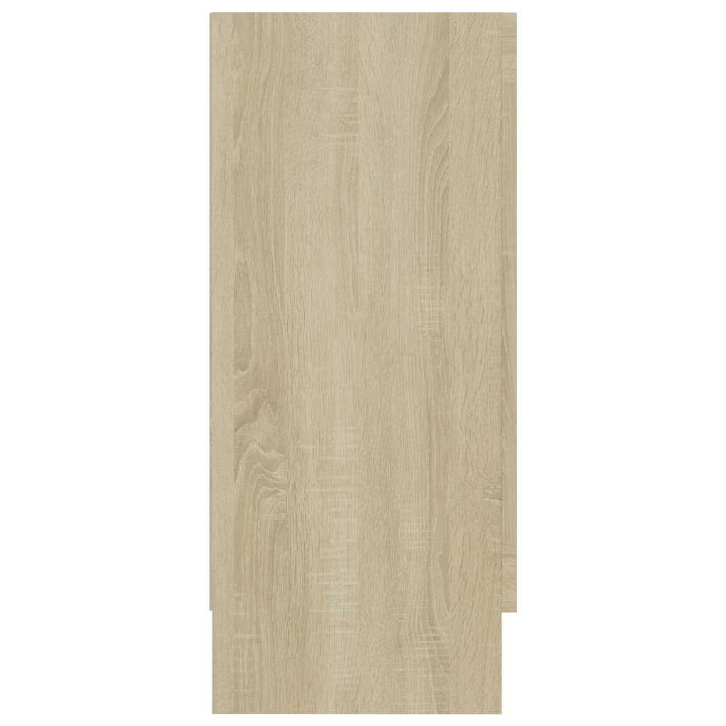 Komoda boja hrasta sonome 120 x 30,5 x 70 konstruiranog drvo