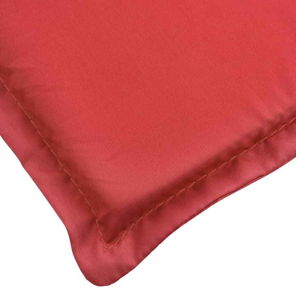 Jastuk za ležaljku crveni 200 x 70 x 3 cm od tkanine Oxford