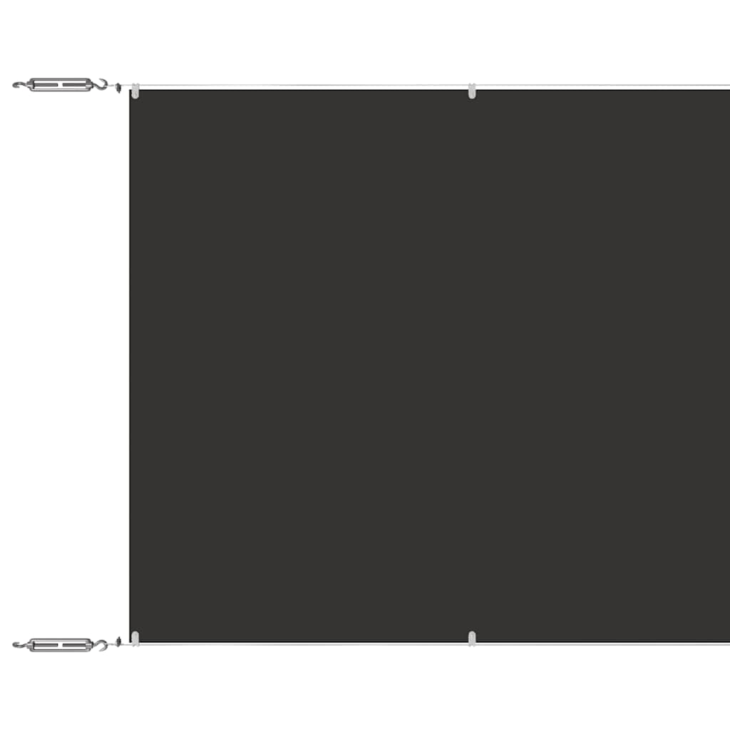 Okomita tenda antracit 60 x 600 cm od tkanine Oxford