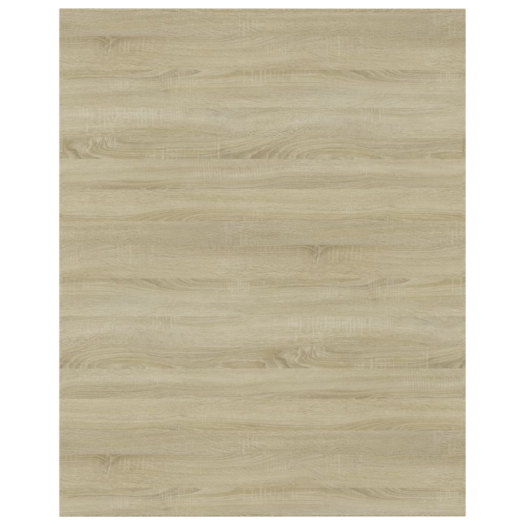 Police za knjige 8 kom boja hrasta sonome 40x50x1,5 cm iverica