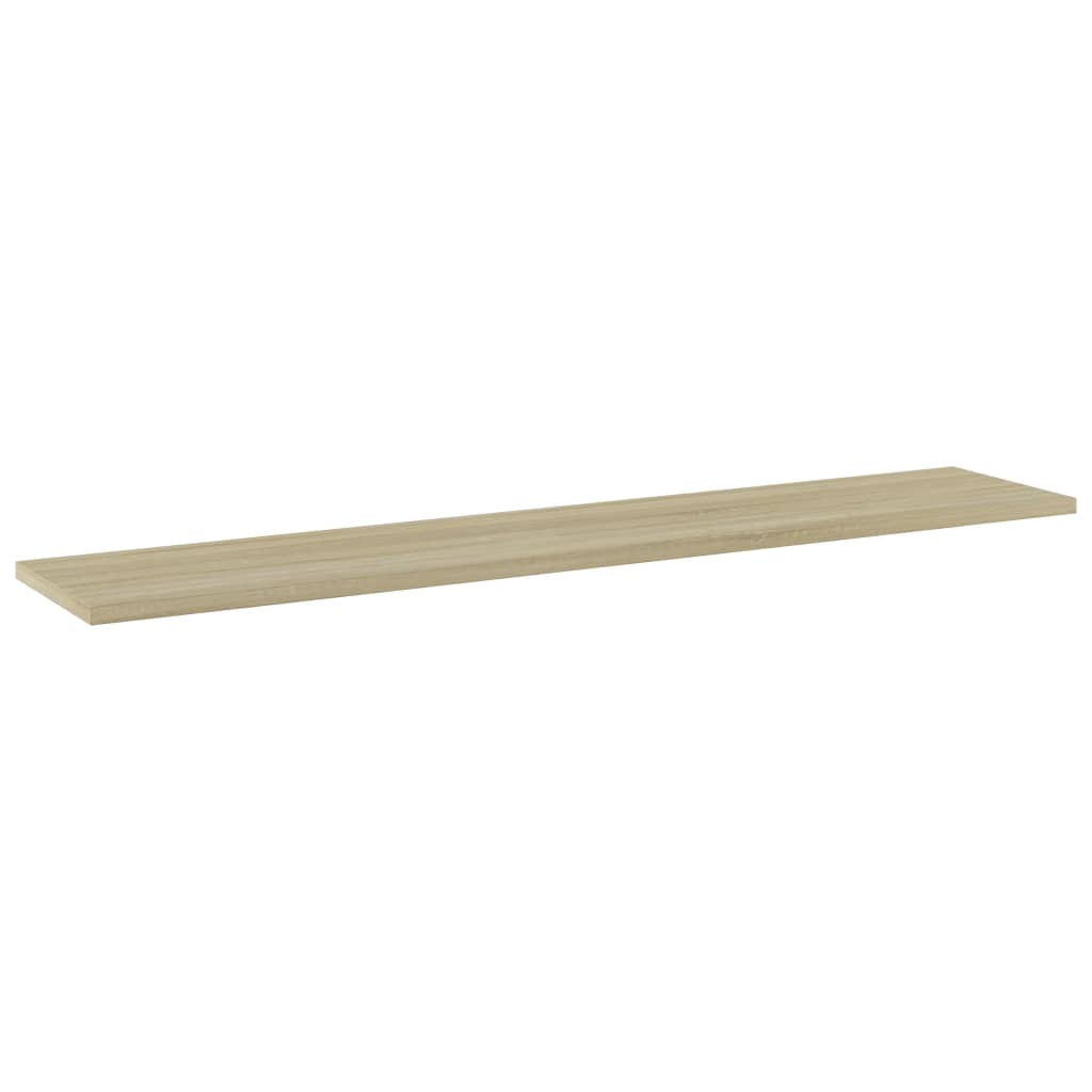 Police za knjige 4 kom boja hrasta sonome 100x20x1,5 cm iverica