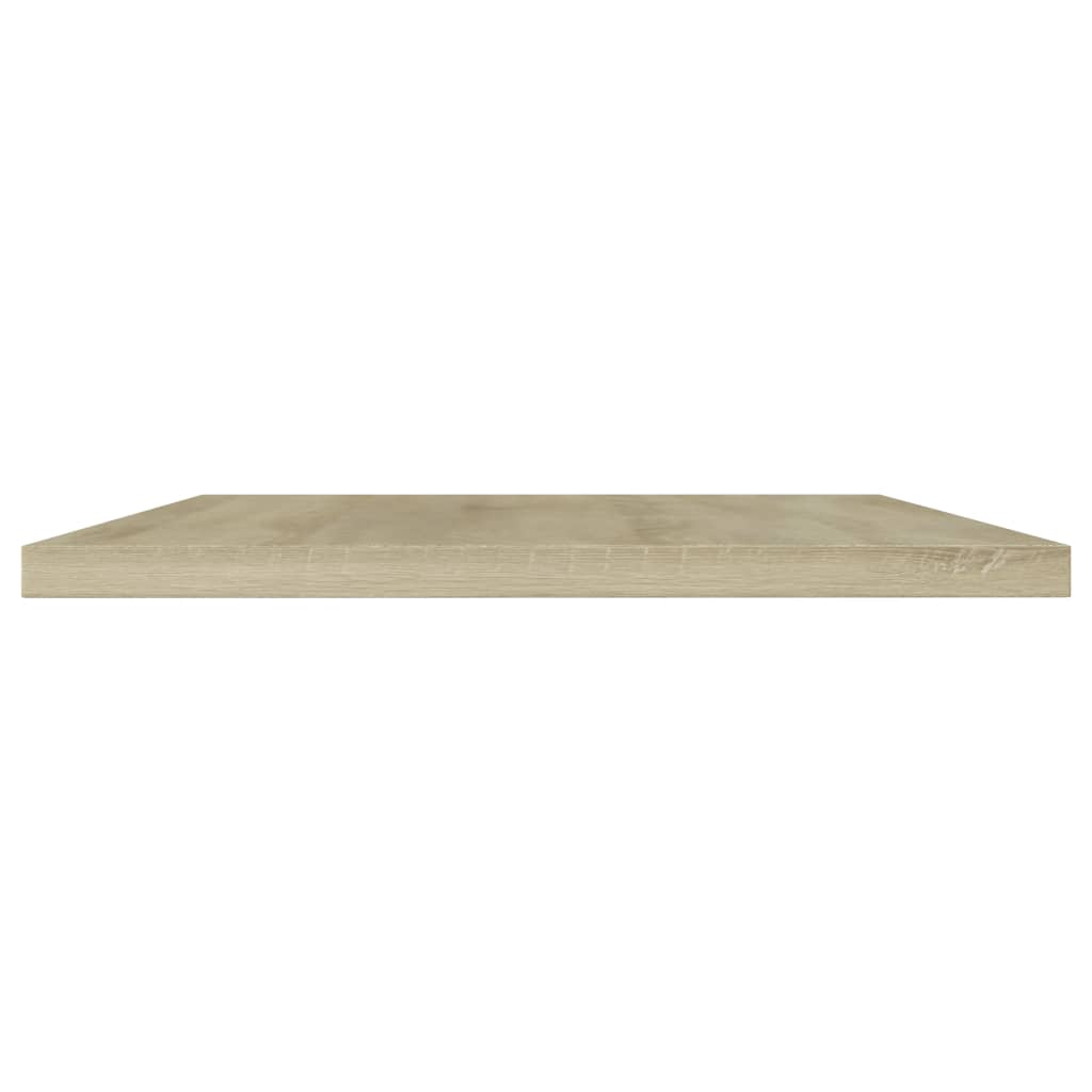 Police za knjige 4 kom boja hrasta sonome 100x20x1,5 cm iverica