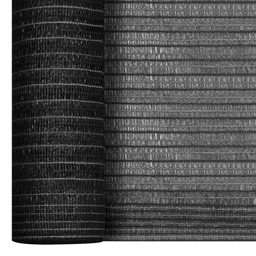 Mreža za privatnost antracit 1,5 x 50 m HDPE 195 g/m²