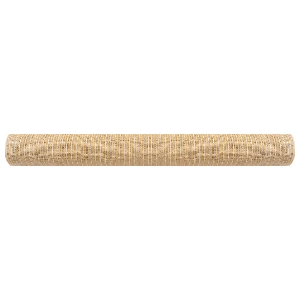 Mreža za privatnost bež 1 x 25 m HDPE 150 g/m²