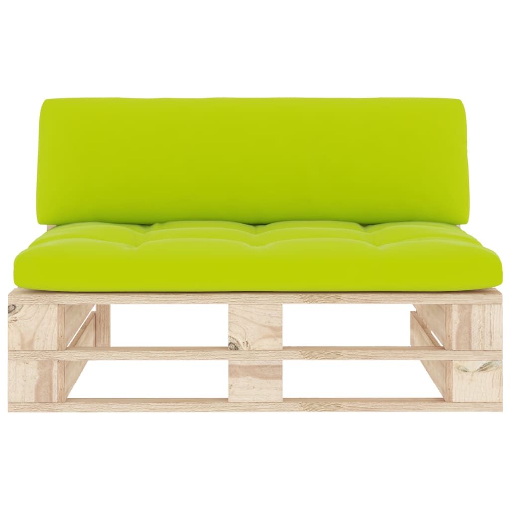 Srednja vrtna sofa od paleta od impregnirane borovine