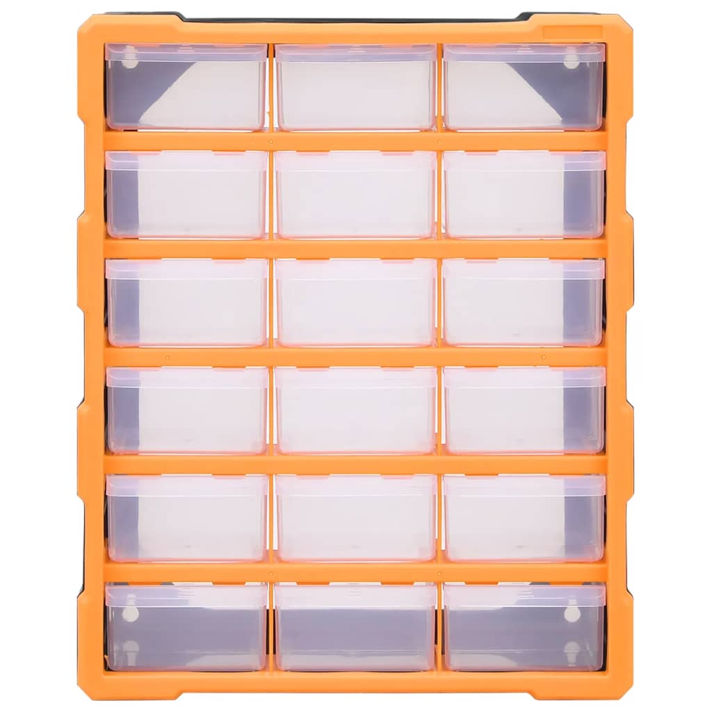 Organizator s 18 srednjih ladica 38 x 16 x 47 cm