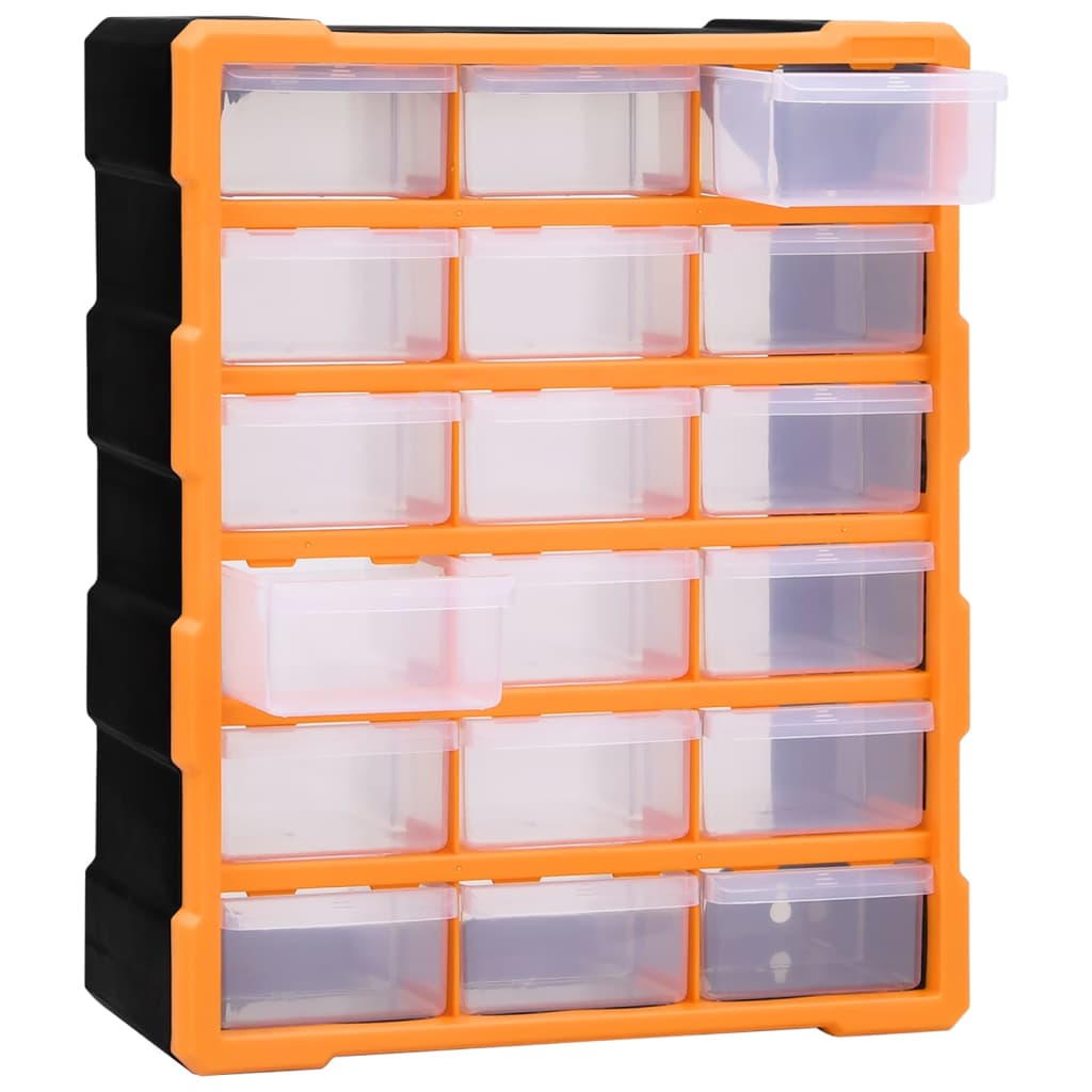 Organizator s 18 srednjih ladica 38 x 16 x 47 cm