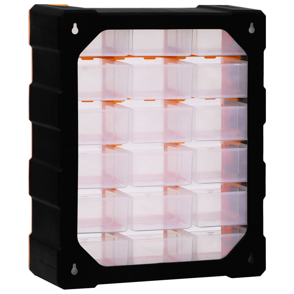 Organizator s 18 srednjih ladica 38 x 16 x 47 cm