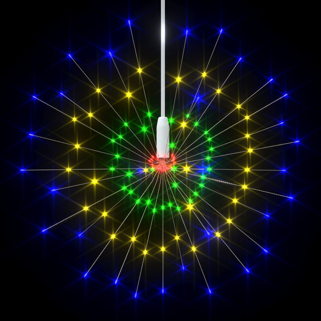 Božićno svjetlo s izgledom vatrometa raznobojno 20 cm 140 LED