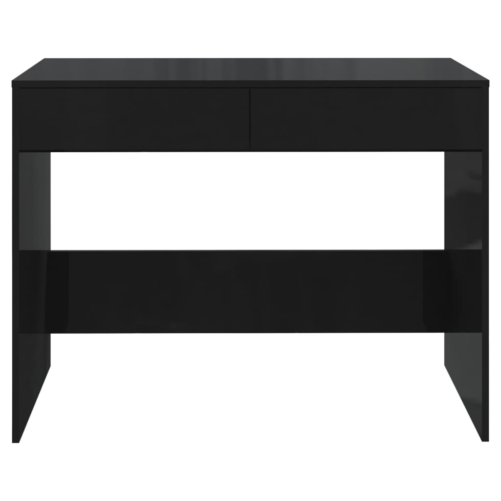Radni stol crni 101 x 50 x 76,5 cm od konstruiranog drva