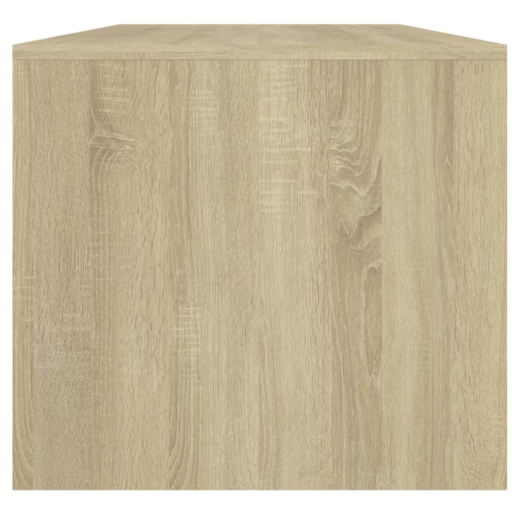 Stolić za kavu boja hrasta 102 x 50 x 45 cm konstruirano drvo