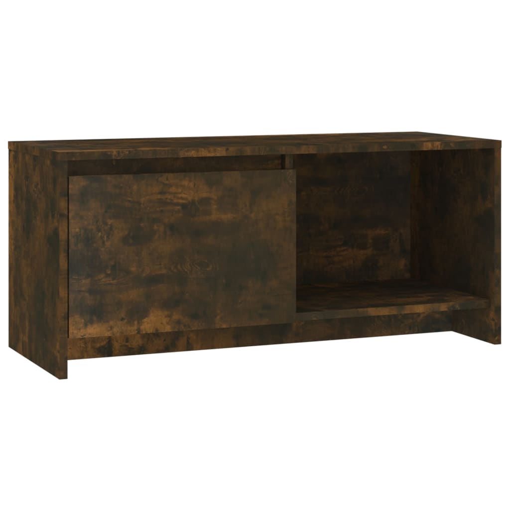 TV ormarić boja dimljenog hrasta 90x35x40 cm konstruirano drvo