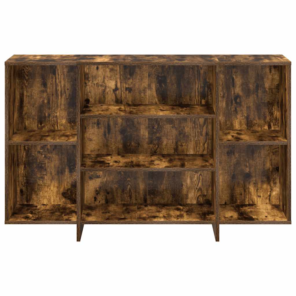 Komoda boja dimljenog hrasta 120 x 30 x 75 cm konstruirano drvo