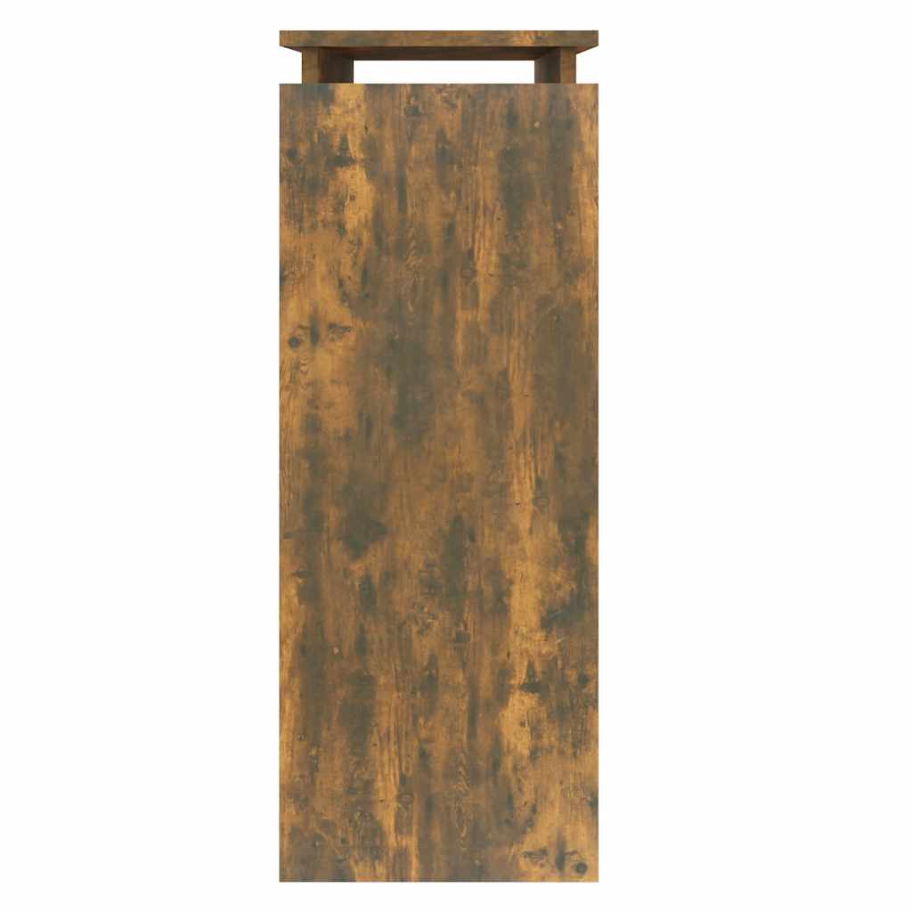 Konzolni stol boja hrasta 80 x 30 x 80 cm od konstruiranog drva